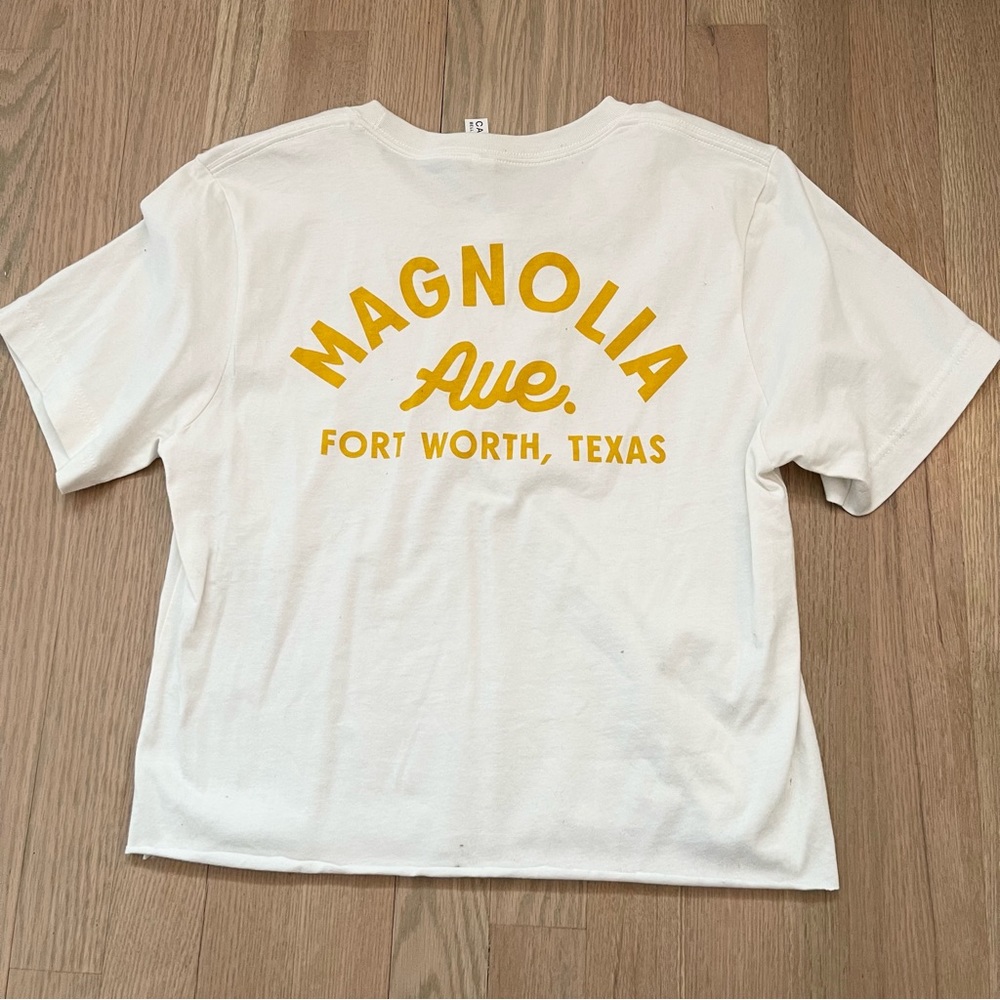 Fort Worth Magnolia Ave Crop Tee